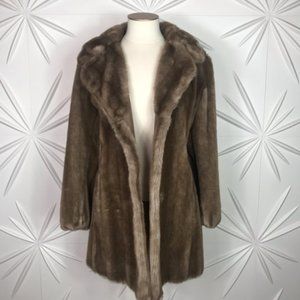 Vintage Faux Fur Coat Circa 1970 ✨Gorgeous✨
